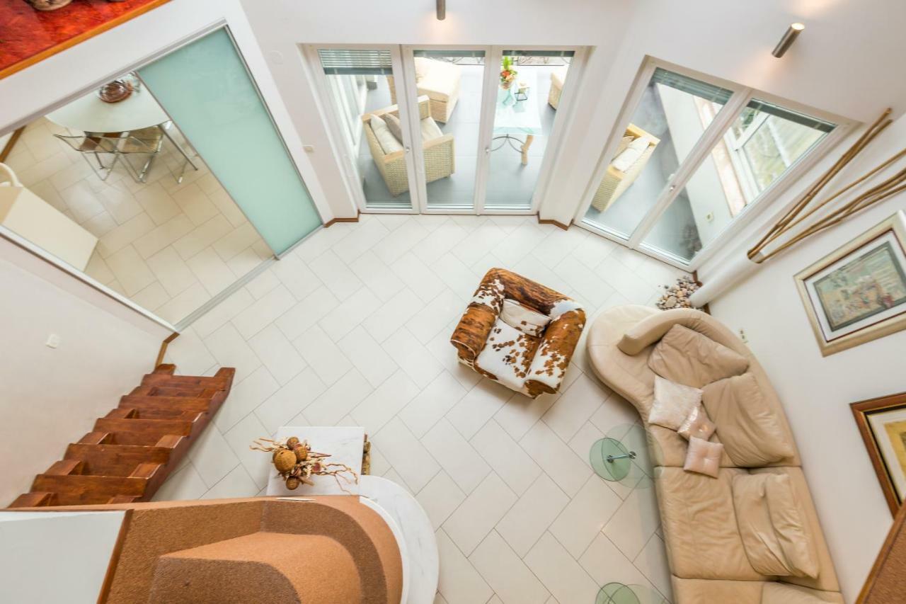 Appartamento Luxury Penthouse Prestige Near The Sea Abbazia Esterno foto