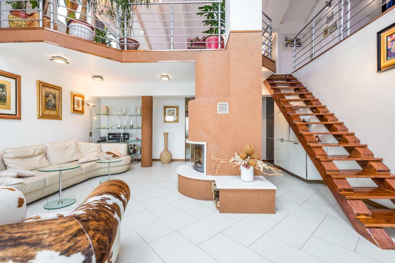 Appartamento Luxury Penthouse Prestige Near The Sea Abbazia Esterno foto